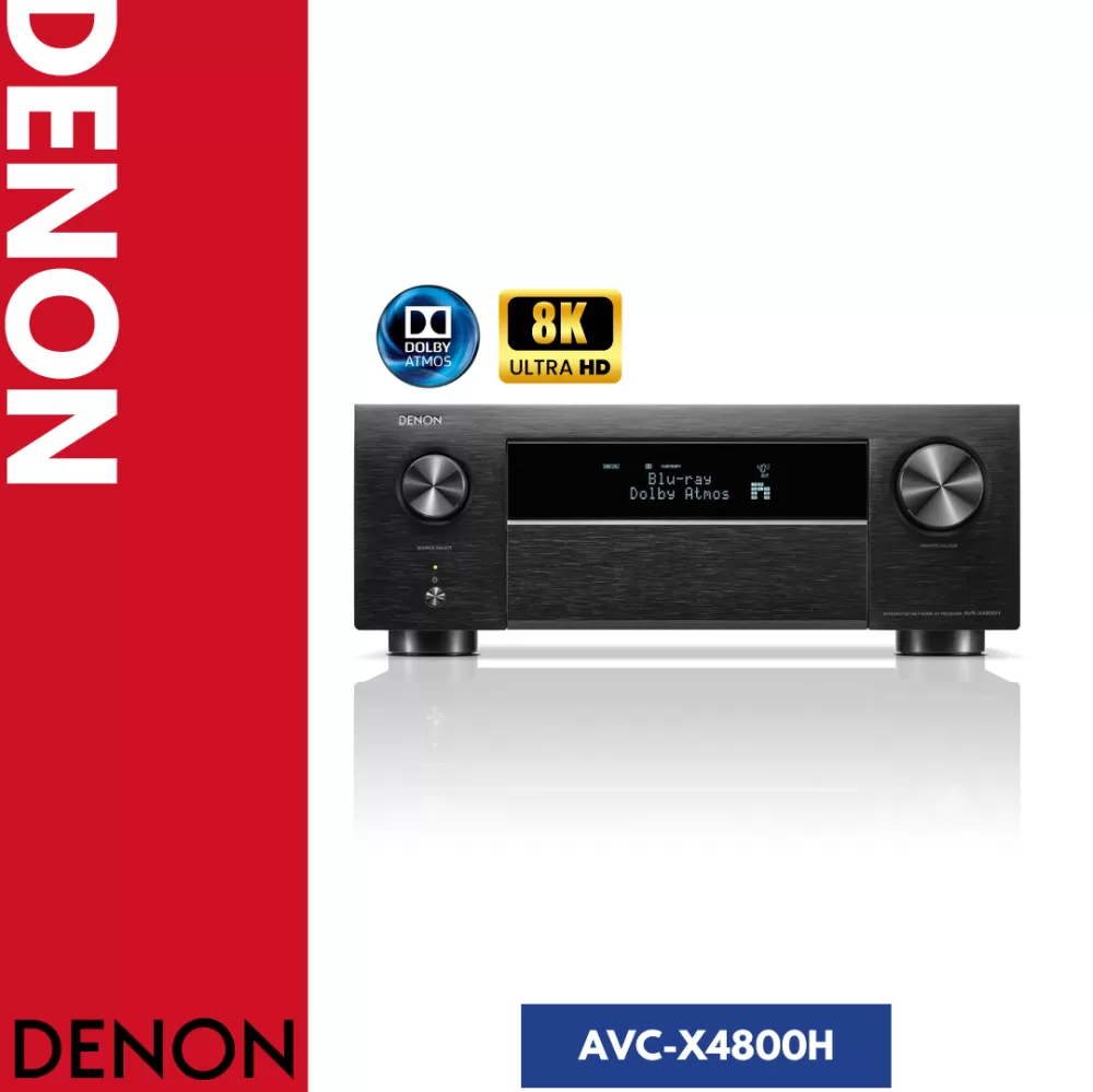 Denon AVC-X4800H 9.2CH / 11.2 Pre Amp Out Network AV Receiver