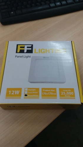 LED Panel Light 12W WW