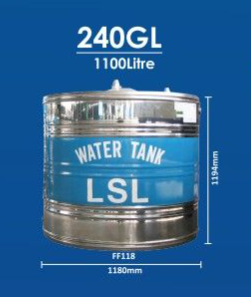 STAINLESS STEEL WATER TANK - FF118