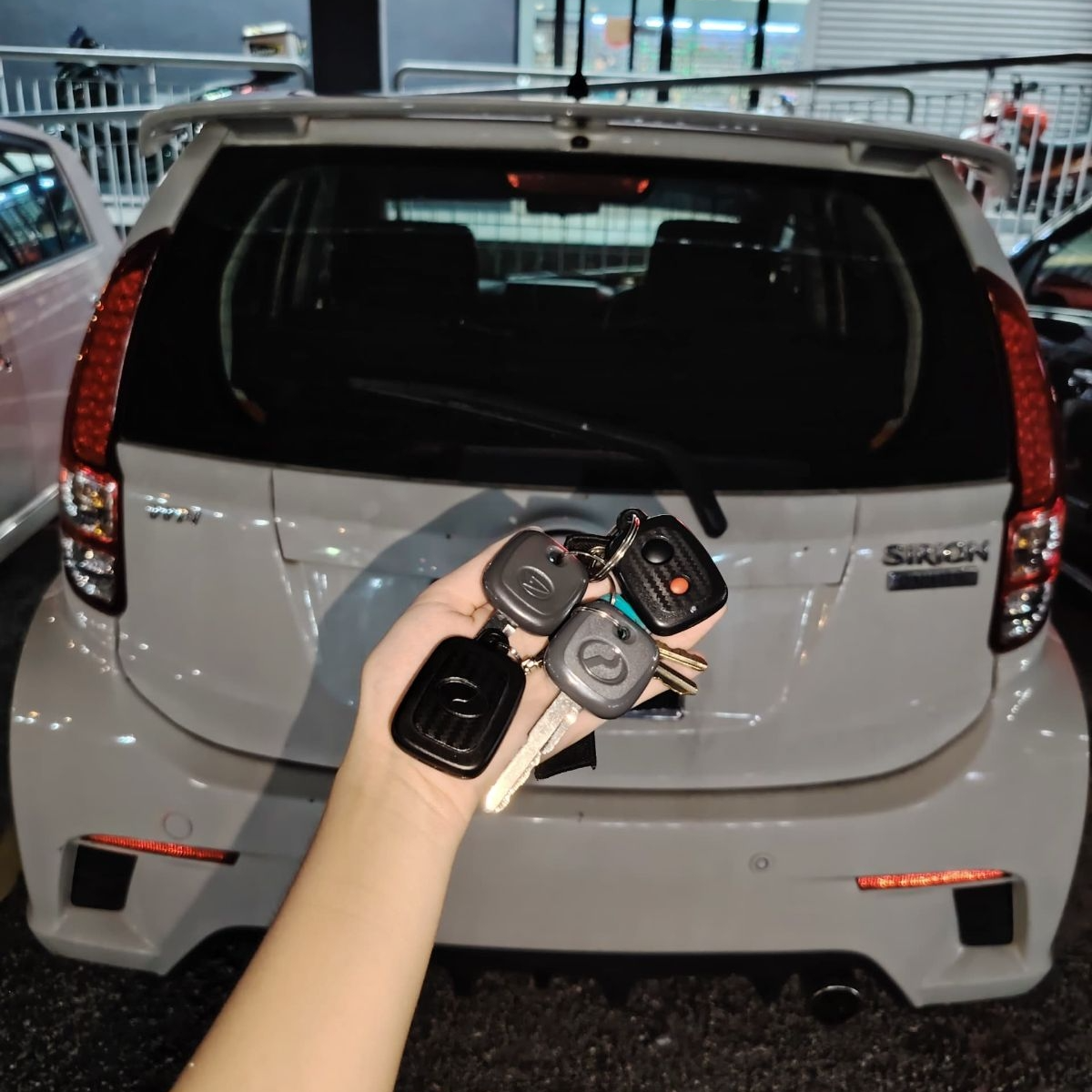 Perodua Myvi Immo Key