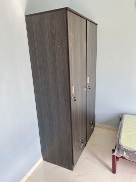 Hostel Wooden Locker | Single Metal Bed | Single Mattress High Quality For Thai Odyssey Petaling Jaya Selangor | Deliver to Gurney Park Georgetown Penang