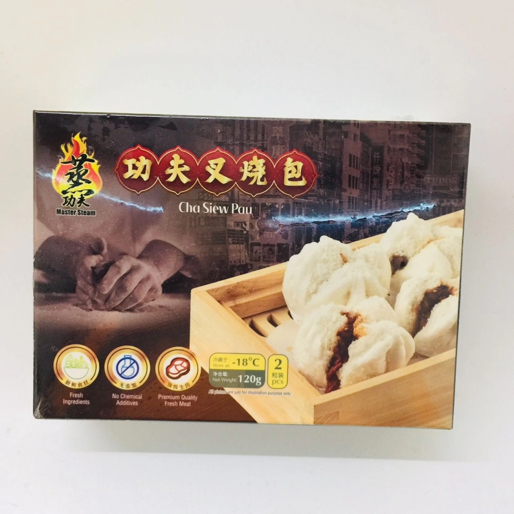 Master Steam Cha Siew Pau蒸功夫叉燒包2pcs