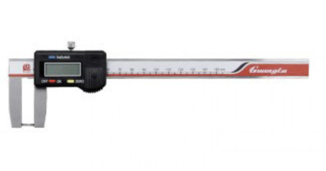 GUANGLU Digital cylindrical head external groove caliper