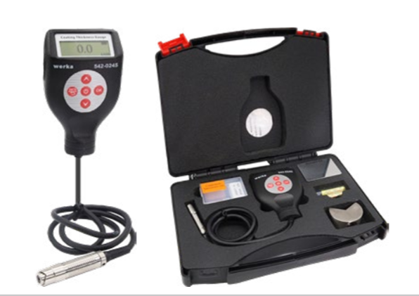 COATING THICKNESS GAUGE WITH V-TYPE 542-0245