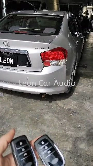 honda city PKE fully Keyless intelligent smart alarm system with Push start button and engine auto start