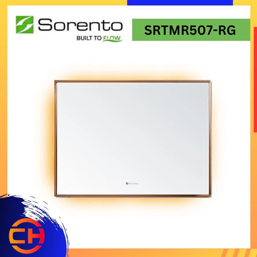 SORENTO BATHROOM FURNITURE SRTMR507-RG MIRRORS ( L800xW600mm )