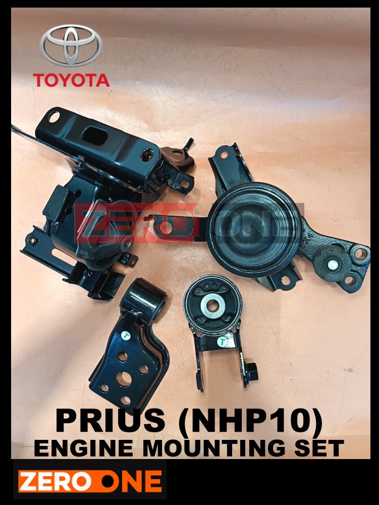 TOYOTA PRIUS C (NHP10) ENGINE MOUNTING FULL SET 4 PCS / RH LH FRONT REAR MOUNT KIT