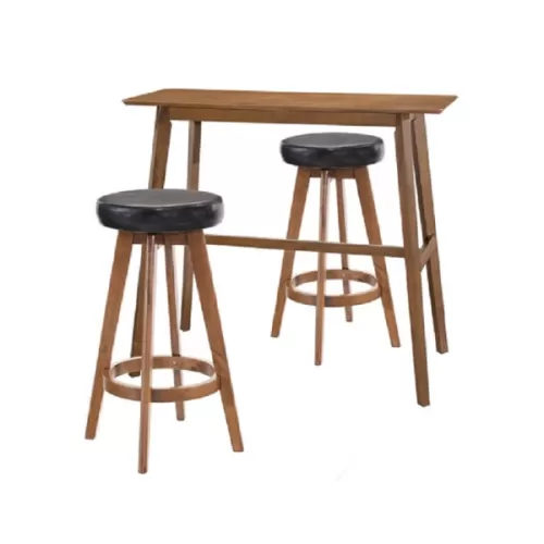 LOTTA Bar Set (1 + 2) with Loft Bar Stool Walnut