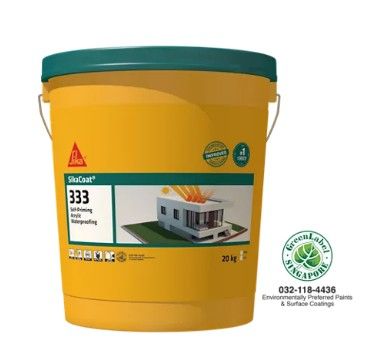 SikaCoat-333  |  Elastic and Self-priming Acrylic Waterproofing Coating