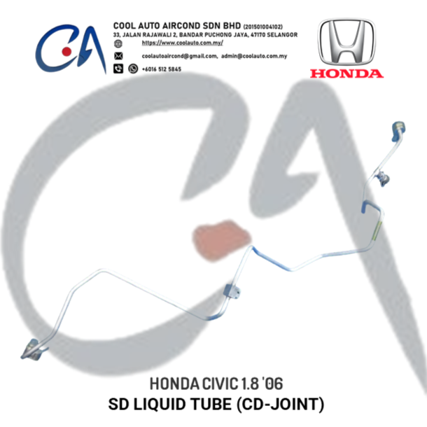 HONDA CIVIC 1.8 '06 SD LIQUID TUBE (CD-JOINT)