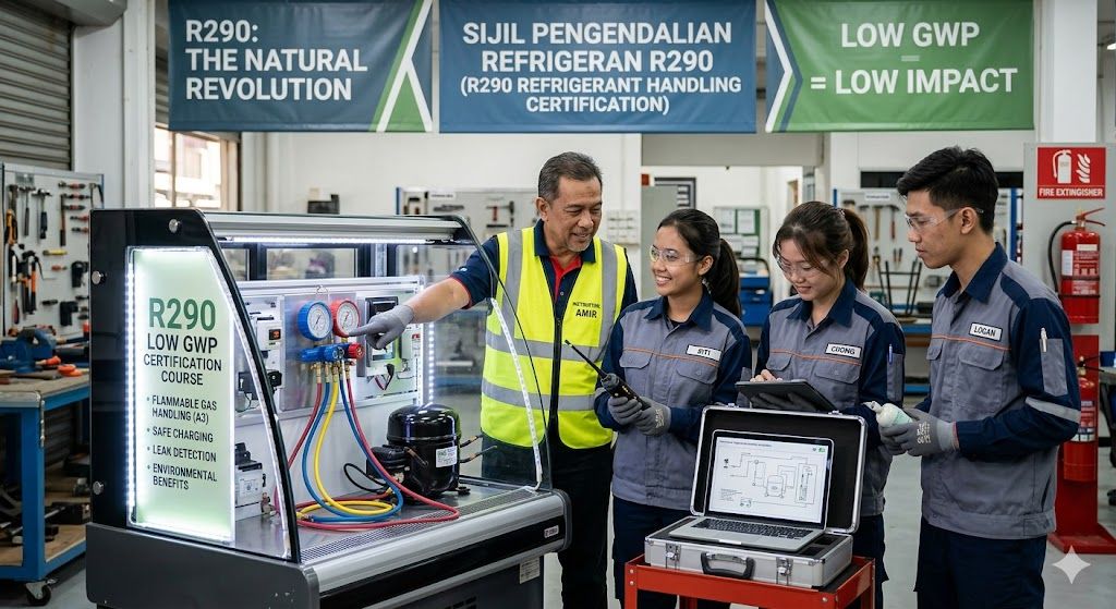R290 low GWP refrigerant technician course