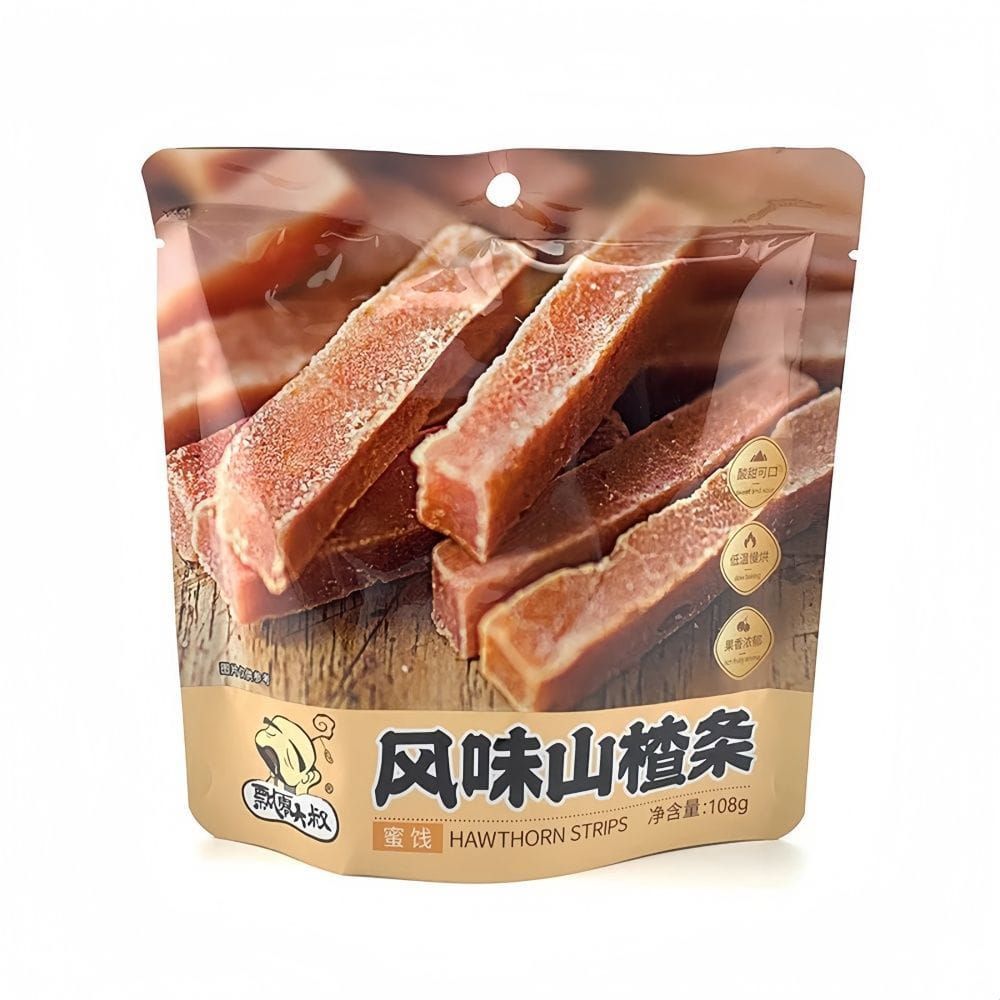 飘零大叔山楂条PLDS HAWTHORN STRIPS 108G[50PACK/CTN]