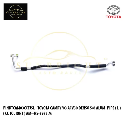 PINDTCAM03CCTJ5L - TOYOTA CAMRY '03 ACV30 DENSO 5/8 ALUM. PIPE ( L ) ( CC TO JOINT ) AM=HS-3972.M