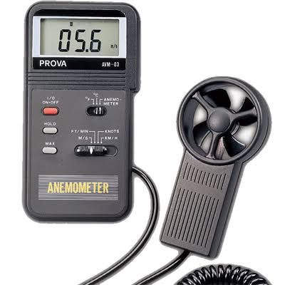 TES AVM-03 Anemometer