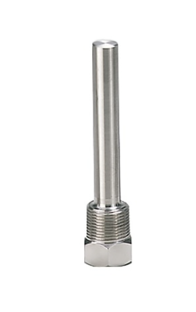 SK SATO No.3300-00  Thermowell for Bimetal Thermometer, 1/2 PT, 50 mm Long