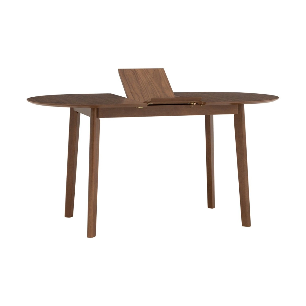 Werner Extension Dining Table - Walnut (120cm + 30cm L)