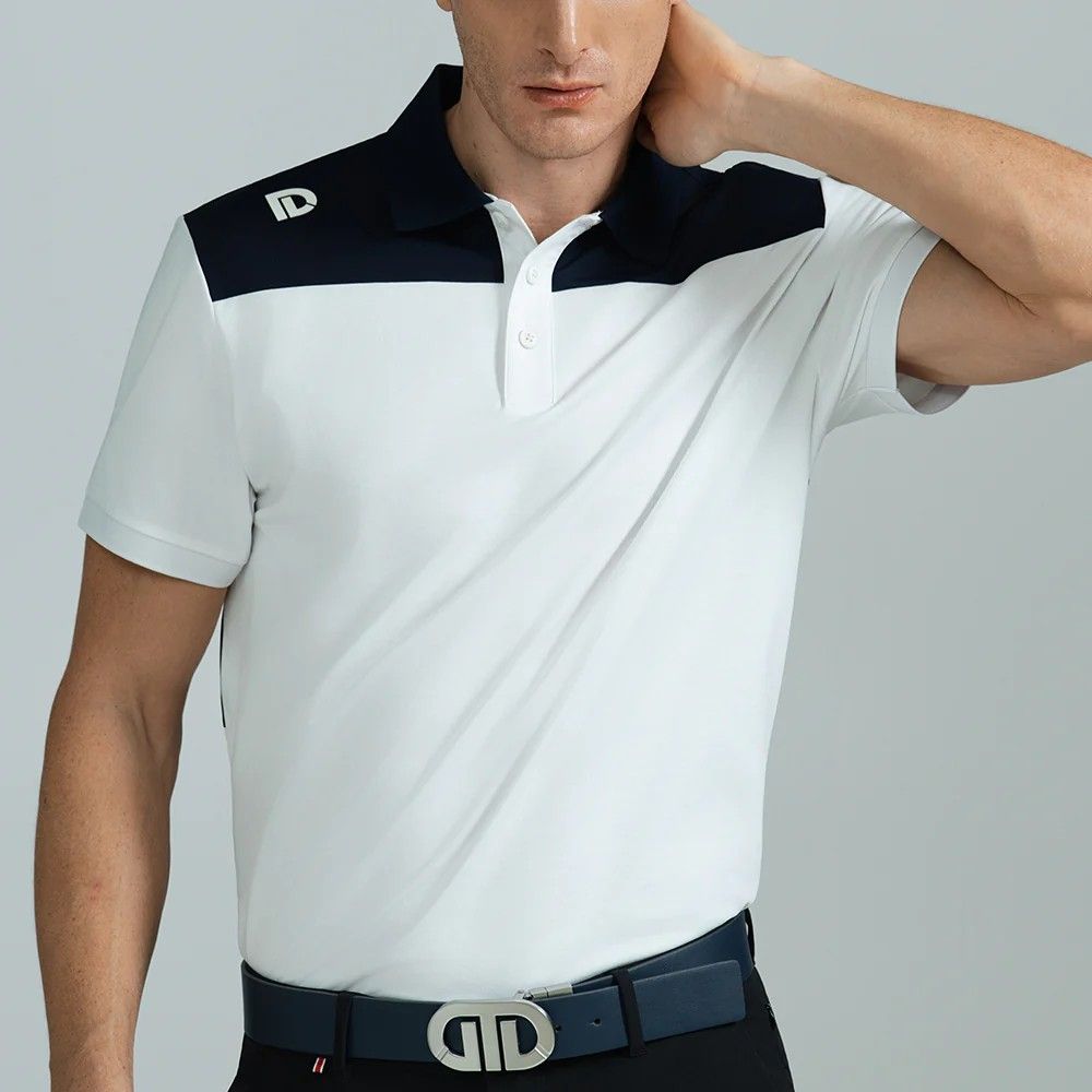 Delon - AeraFlex Shoulder Panel Performance - Men Polo