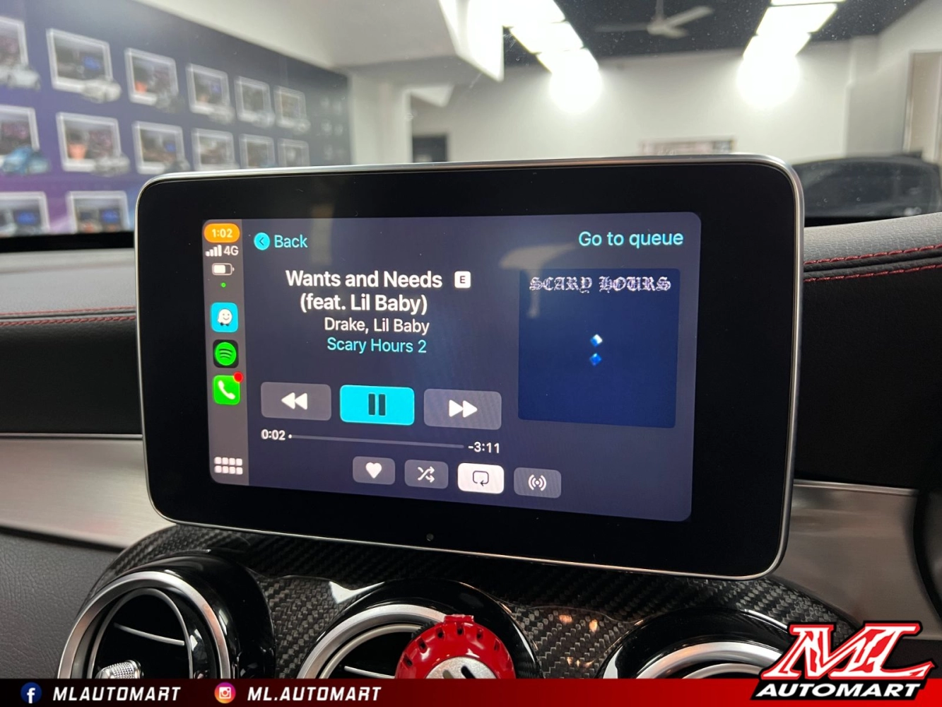 Mercedes Benz C Class W205 Apple Carplay Module Retrofit (NTG5.0)