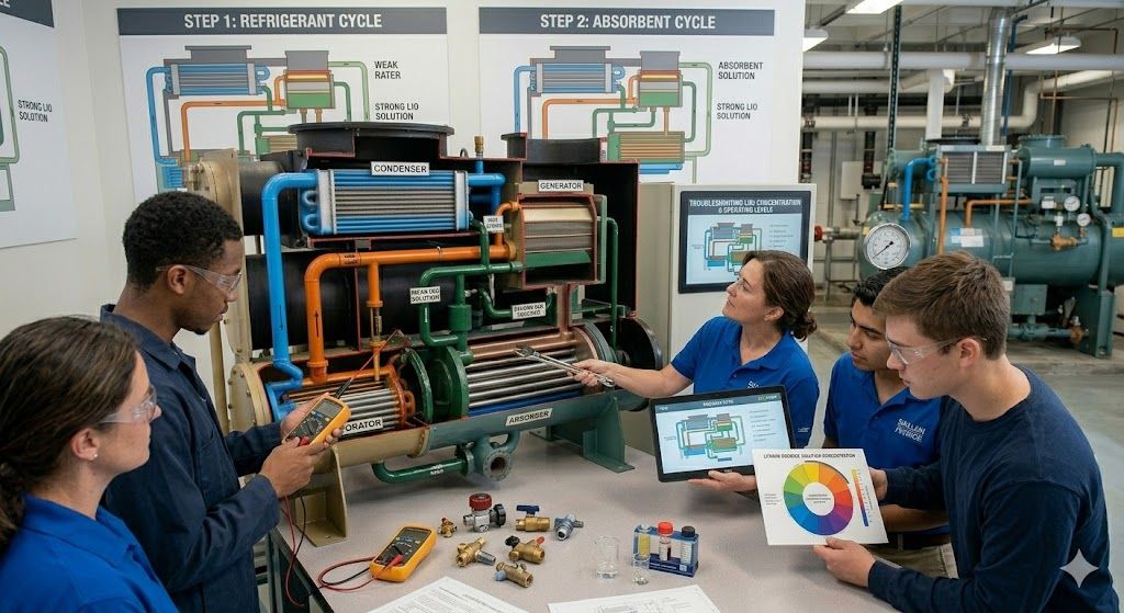 absorption chiller operation course