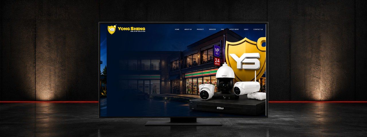Yong Sheng Security System Website Design Case Study in Klang, Selangor