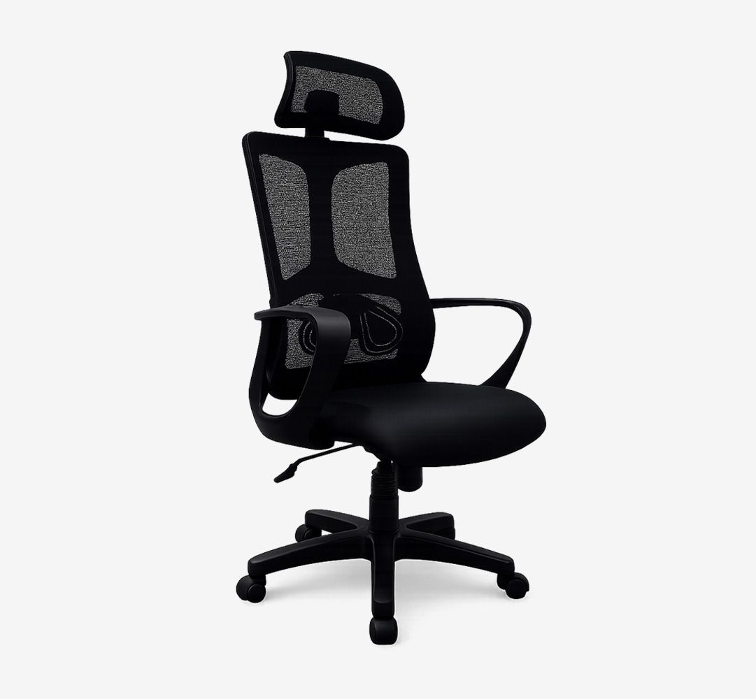 iBEU 300P (H) | Executive Mesh Office Chair | Ergonomic High Back Mesh Chair c/w Polypropylene Base