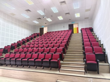 Auditorium Chair Manufacturer Supplier | Modern Fabric Auditorium Chair | Dewan Kuliah Universiti Islam Pahang | Pembekal Kerusi Auditorium Paling Murah Malaysia Penang Perak Pahang