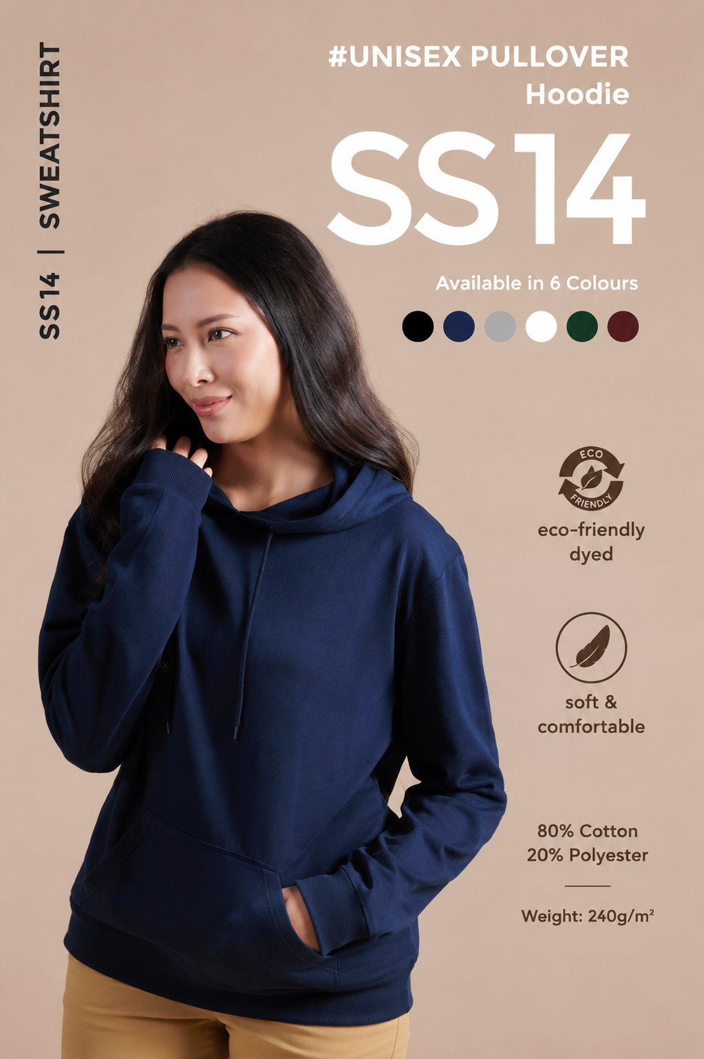 Unisex Pullover Hoodie - SS14