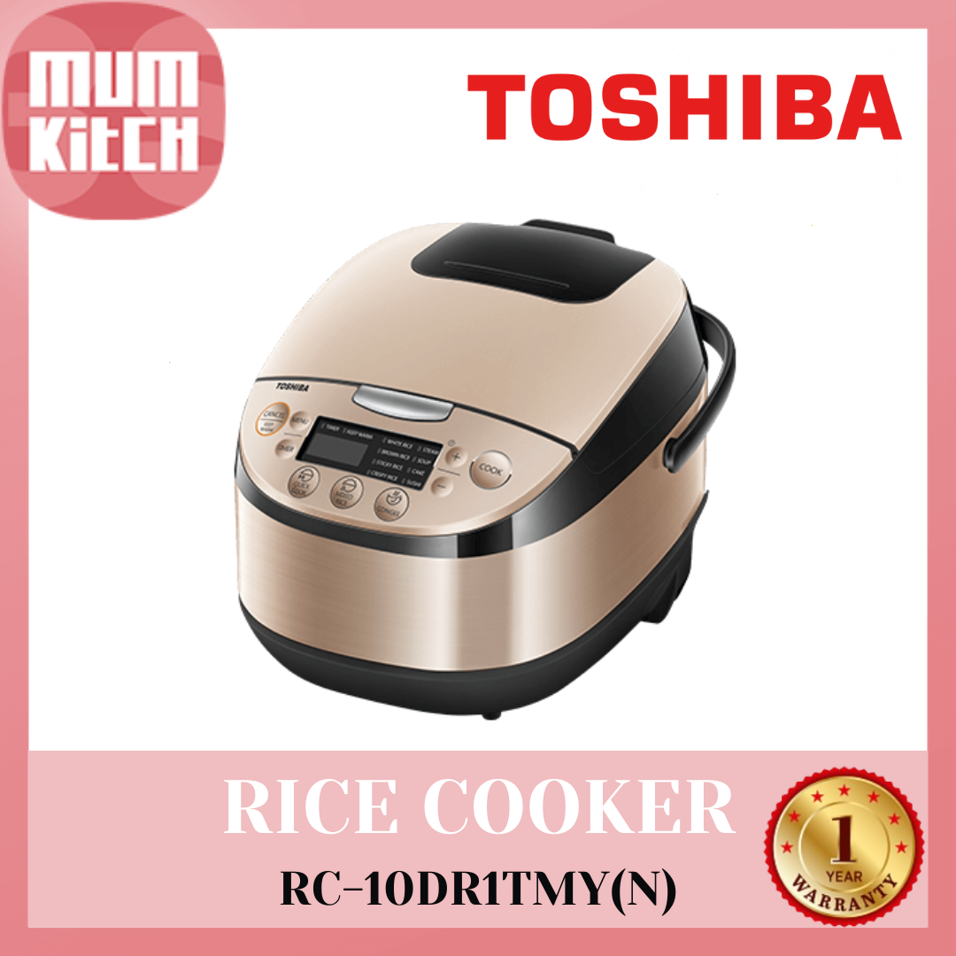 TOSHIBA Rice Cooker 1.0L Digital RC-10DR1TMY(N)