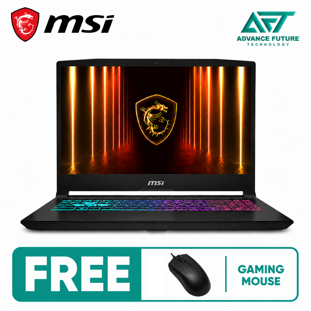 MSI Katana 15 HX B14WGK-283MY 15.6'' QHD 165Hz Gaming Laptop Black ( Intel Core i9 14900HX, 16GB, 1TB SSD, RTX5070, W11 )