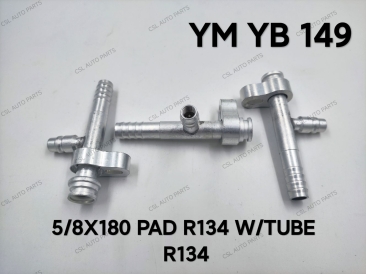 YM YB 149 5/8 X 180 PAD R134 W/Tube R134 Fitting