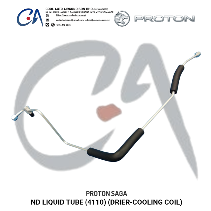 PROTON SAGA ND LIQUID TUBE (4110) (DRIER-COOLING COIL)