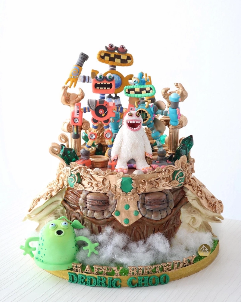 Singing Monster Cake