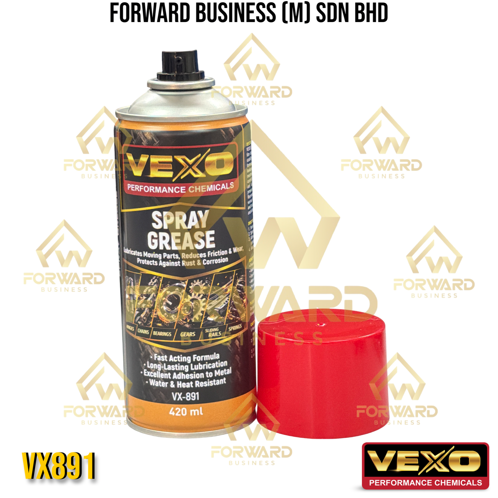 VEXO VX-891 High-Performance Spray Grease (420ml)
