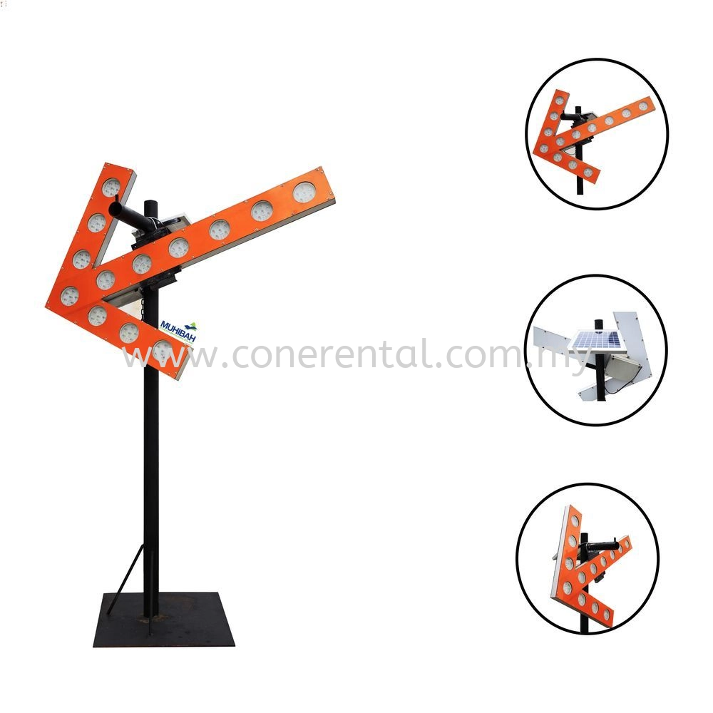 Solar Flashing Arrow For Rent