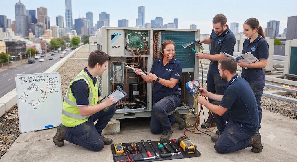 VRV system technician training