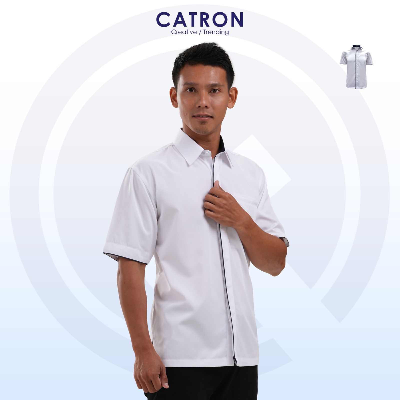 FC 803H Polycotton Unisex Short Sleeve Corporate Shirt