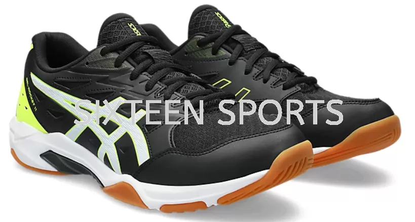 Asics Gel Rocket 11 Badminton Shoes (WIDE) Black/White