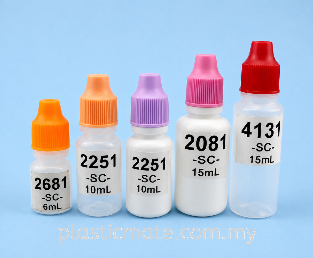 5ml & 10ml & 15ml Eye Drop Bottle : 2681 & 2251 & 2081 & 4131