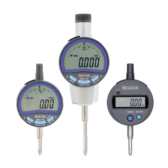 Teclock Digital Indicator, 0.01/0.0005mm – PC Series
