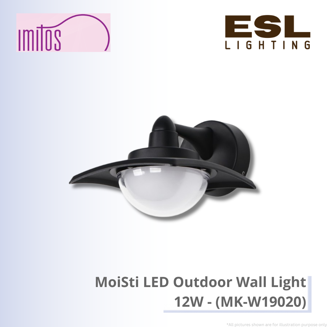 IMITOS MoiSti LED Outdoor Wall Light 12W - MK-W19020 IP65