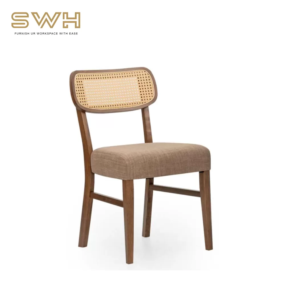 OKITA Solid Wood (W) Dining Chair | Cafe Furniture