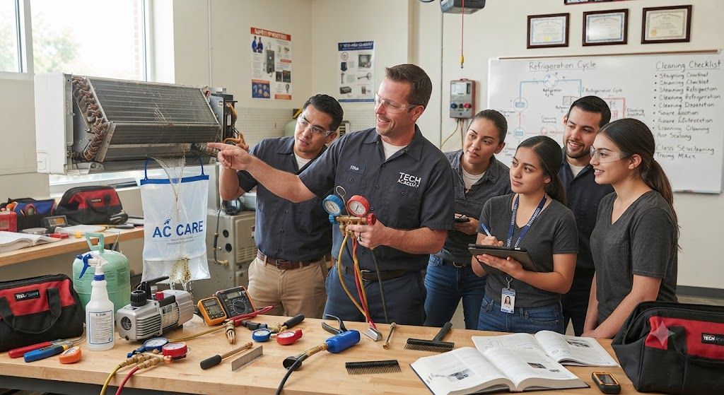 Air conditioning servicing course