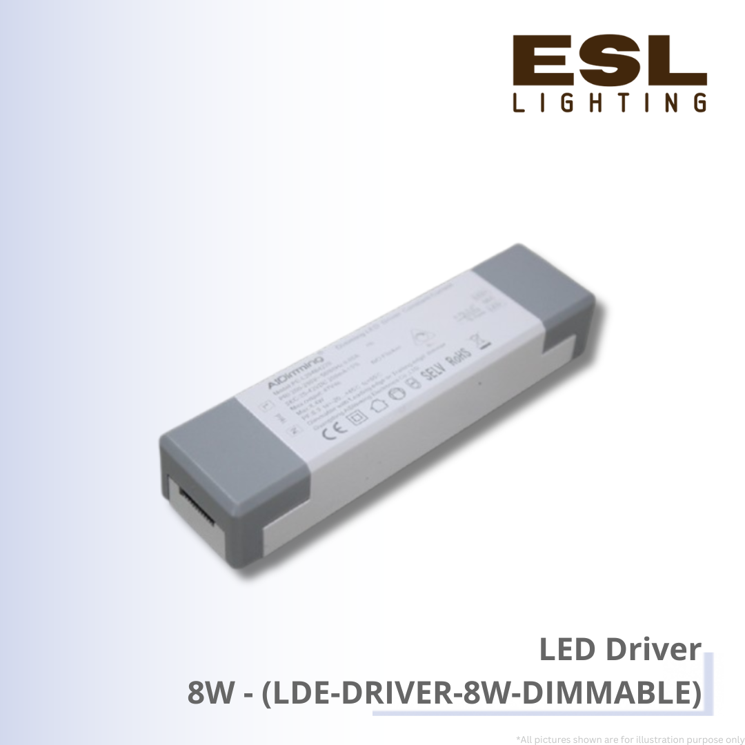 LED Driver 8W - LDE-DRIVER-8W-DIMMABLE