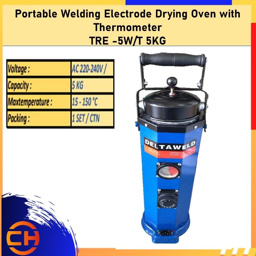 ELECTRODE DRYER AC/DC 240V 5KG C/W GAUGE (TRE-5W/T)