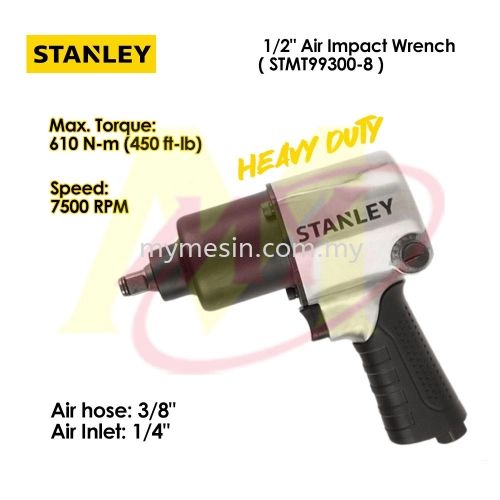 Stanley 1/2" Automotive Air Impact Wrench ( STMT99300-8 )