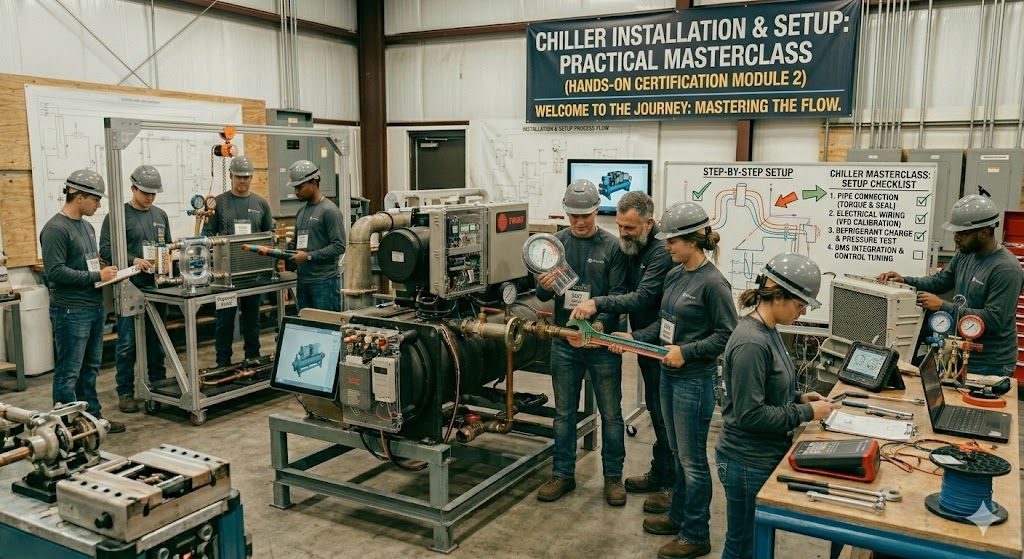 Chiller installation and setup course