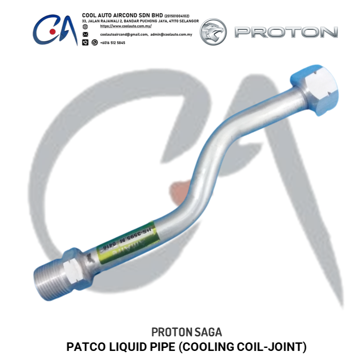 PROTON SAGA PATCO LIQUID PIPE (COOLING COIL-JOINT)