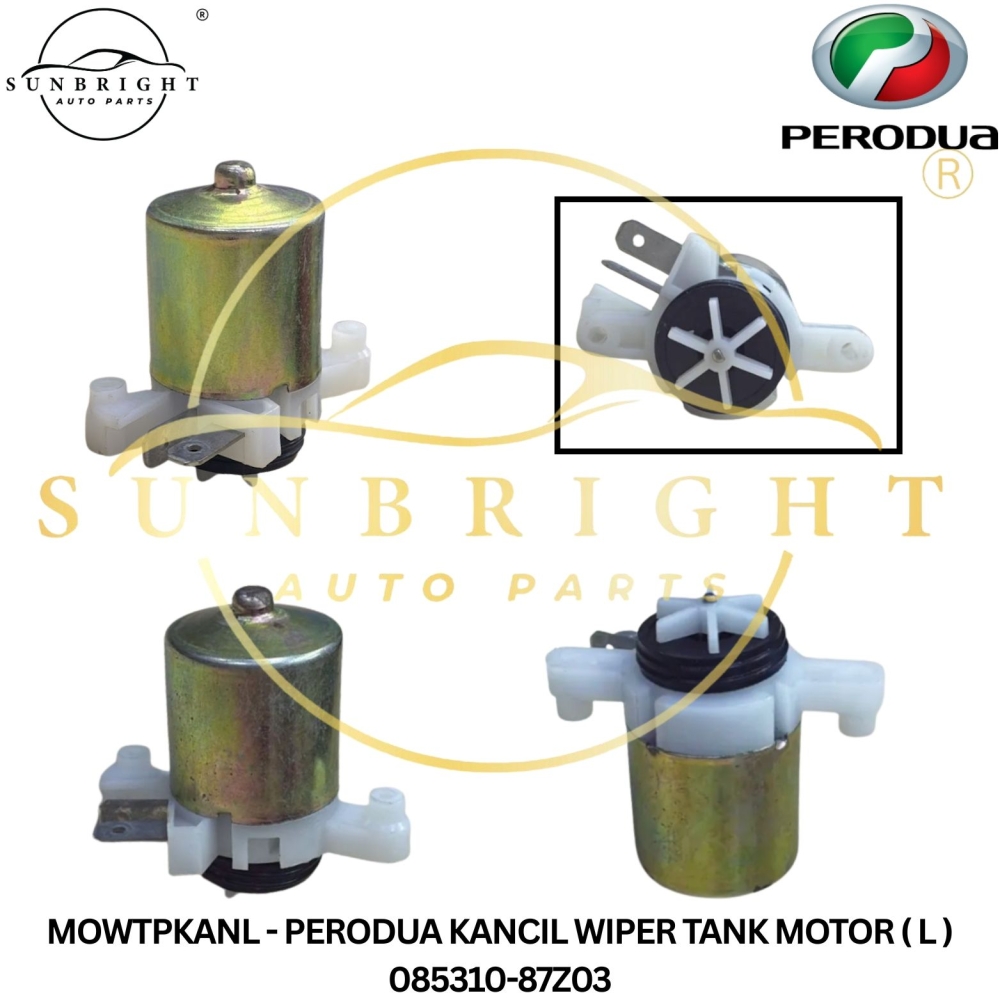 MOWTPKANL - PERODUA KANCIL WIPER TANK MOTOR ( L ) 085310-87Z03