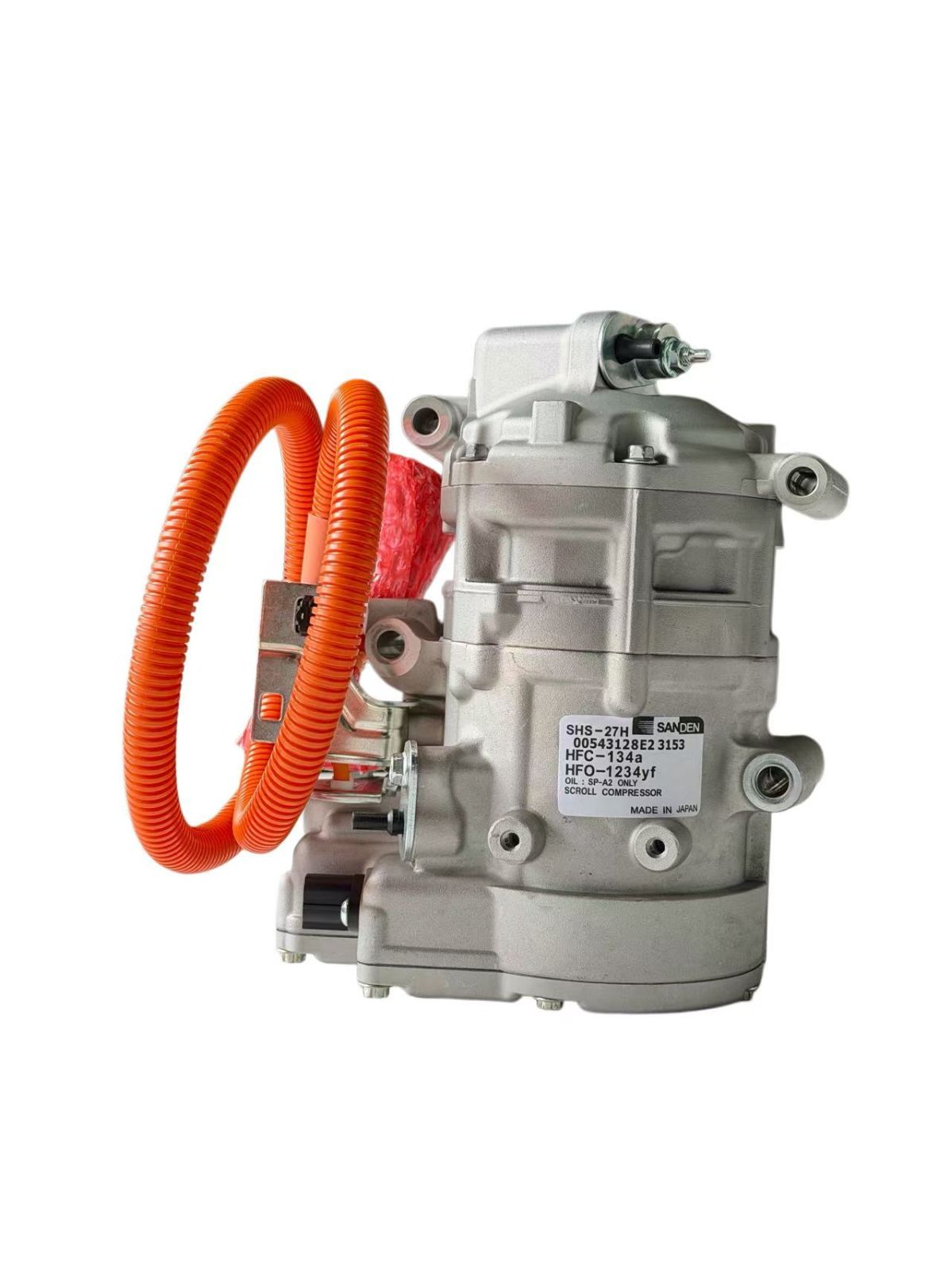 SANDEN Japan Electric Hybrid A/C Compressor | PN:3153 SHS-27H | OEM 38810-5KP-J01 | Fits Honda Vezel Hybrid RU3/RU4