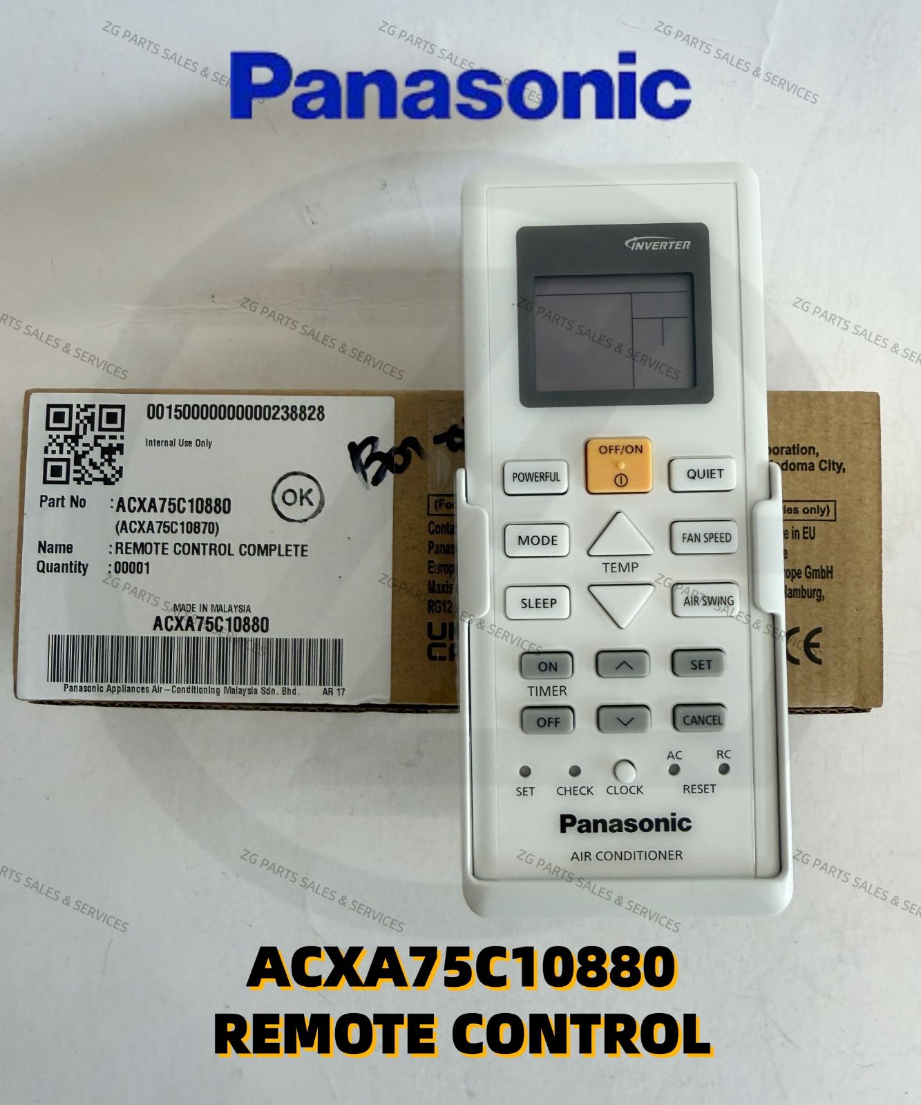 ACXA75C10880 Panasonic Remote Control
